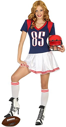 ATOSA Amerikanische Football-Spielerin Damenkostüm - Blau ATOSA Amerikanische Football-Spielerin Damenkostüm - Blau von ATOSA