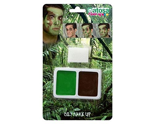 ATOSA BL. Karneval Make-up Sortiment 20X12CM, mehrfarbig (39659) von ATOSA