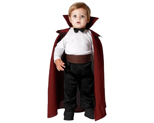 ATOSA | Baby Junge Vampir Kostüm | Mini Dracula Blutsauger | Elegant und gruselig | Die Nacht der Toten | Graf Dracula | Kostüme für Halloween, Karneval, Mottopartys | 12-24 Monate ATOSA | Baby Junge Vampir Kostüm | Mini Dracula Blutsauger | Elegant und gruselig | Die Nacht der Toten | Graf Dracula | Kostüme für Halloween, Karneval, Mottopartys | 12-24 Monate von ATOSA