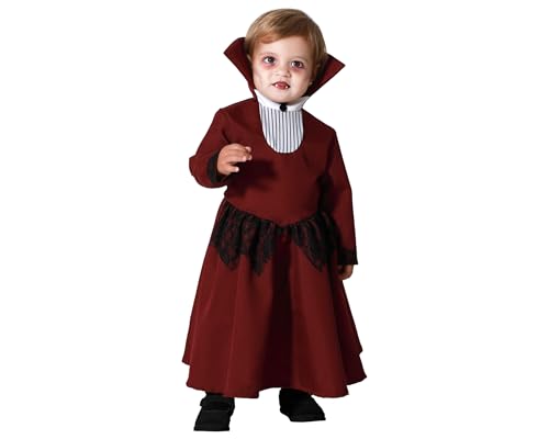 ATOSA | Baby Mädchen Vampir Kostüm | Mini Dracula Blutsauger | Elegant und gruselig | Die Nacht der Toten | Gräfin Dracula | Kostüme für Halloween, Karneval, Mottopartys | 12-24 Monate ATOSA | Baby Mädchen Vampir Kostüm | Mini Dracula Blutsauger | Elegant und gruselig | Die Nacht der Toten | Gräfin Dracula | Kostüme für Halloween, Karneval, Mottopartys | 12-24 Monate von ATOSA