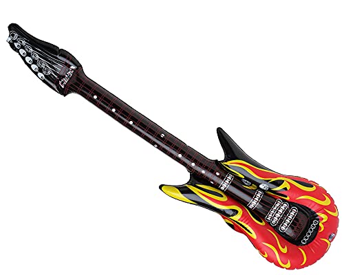 ATOSA Cars Gitarre 90X22 cm aufblasbar 2 ST, Mehrfarbig (38837) von ATOSA