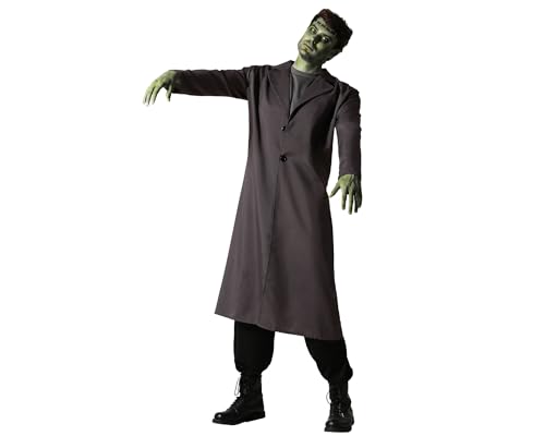 ATOSA | Graues Monster Kostüm Erwachsene Männer | Frankenstein | Horror Kostüme für Halloween, Karneval, Mottopartys | Inklusive langer Jacke, T-Shirt | Komfortabel, lustig und originell | XXL ATOSA | Graues Monster Kostüm Erwachsene Männer | Frankenstein | Horror Kostüme für Halloween, Karneval, Mottopartys | Inklusive langer Jacke, T-Shirt | Komfortabel, lustig und originell | XXL von ATOSA