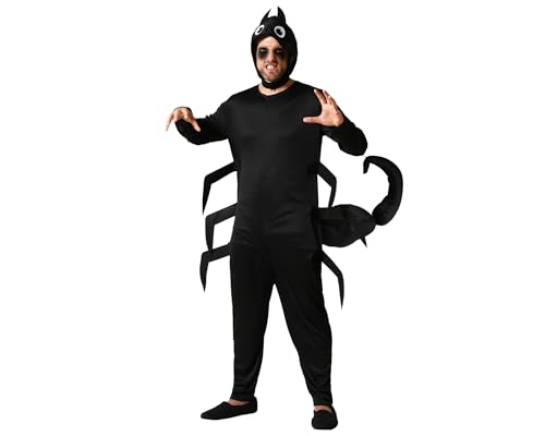 ATOSA | Skorpion Kostüm für Erwachsene Unisex | Tierkostüme für Halloween, Karneval, Mottopartys | Inklusive Kopf, Schwanz, Jumpsuit-Zubehör | Komfortabel, lustig und originell | XXL ATOSA | Skorpion Kostüm für Erwachsene Unisex | Tierkostüme für Halloween, Karneval, Mottopartys | Inklusive Kopf, Schwanz, Jumpsuit-Zubehör | Komfortabel, lustig und originell | XXL von ATOSA