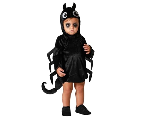 ATOSA | Unisex Baby Skorpion Kostüm | Tierkostüme für Halloween, Karneval, Partys | Enthält Black Head Accessoire, Armstulpen, Schwanz, Skorpionbeine | 6-12 Monate ATOSA | Unisex Baby Skorpion Kostüm | Tierkostüme für Halloween, Karneval, Partys | Enthält Black Head Accessoire, Armstulpen, Schwanz, Skorpionbeine | 6-12 Monate von ATOSA