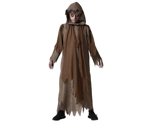 ATOSA | Unisex Kinder Zauberer Kostüm | Tod | Der Sensenmann | Halloween, Karneval, Motto Party Kostüme | Enthält Tunika mit Kapuze | Komfortabel, lustig und originell | 10-12 Jahre ATOSA | Unisex Kinder Zauberer Kostüm | Tod | Der Sensenmann | Halloween, Karneval, Motto Party Kostüme | Enthält Tunika mit Kapuze | Komfortabel, lustig und originell | 10-12 Jahre von ATOSA