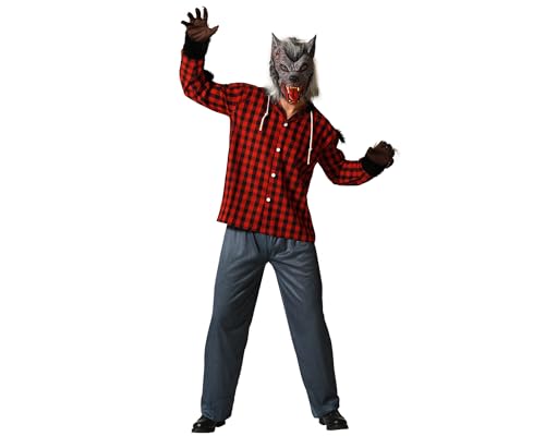 ATOSA | Werwolf Kostüm Erwachsene Männer | Großer böser Wolf | Horror Kostüme für Halloween, Karneval, Mottopartys | Inklusive Hemd, Hose | Komfortabel, lustig und originell | XS-S ATOSA | Werwolf Kostüm Erwachsene Männer | Großer böser Wolf | Horror Kostüme für Halloween, Karneval, Mottopartys | Inklusive Hemd, Hose | Komfortabel, lustig und originell | XS-S von ATOSA