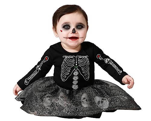 ATOSA baby girl gray skeleton costume 6 a 12 meses ATOSA baby girl gray skeleton costume 6 a 12 meses von ATOSA