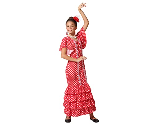 ATOSA costume flamenco woman red 10 a 12 años ATOSA costume flamenco woman red 10 a 12 años von ATOSA
