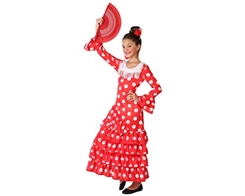 ATOSA costume flamenco woman red 5 a 6 años ATOSA costume flamenco woman red 5 a 6 años von ATOSA