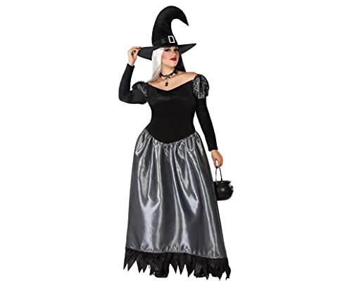 ATOSA costume witch woman adult grey XXL ATOSA costume witch woman adult grey XXL von ATOSA