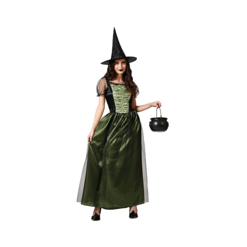 ATOSA green witch costume with hat woman adult XS ATOSA green witch costume with hat woman adult XS von ATOSA