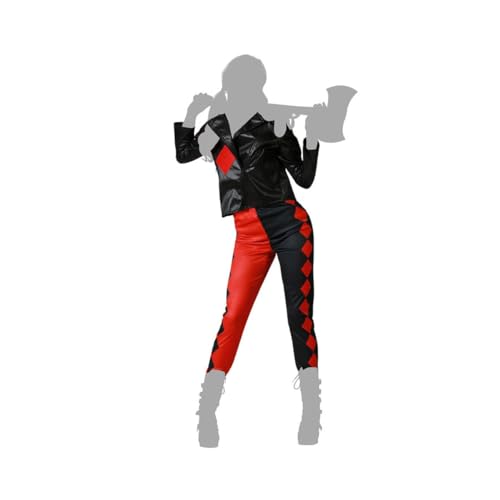 ATOSA red harlequin costume set woman adult XS ATOSA red harlequin costume set woman adult XS von ATOSA
