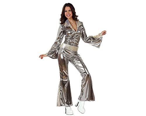 ATOSA - Disco Verkleidung für Damen 10442 | Karnevalskostüm mit gutem Preis-Leistungsverhältnis, Mehrfarbig, Größe 38-40, Polyester von ATOSA