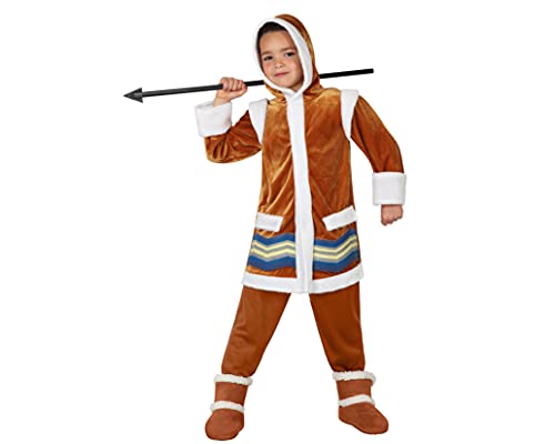 Atosa 23603 - Eskimo Junge Kostüm, Größe 140, braun Atosa 23603 - Eskimo Junge Kostüm, Größe 140, braun von ATOSA