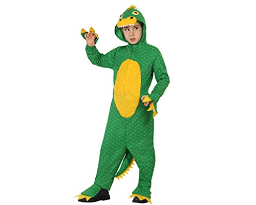 Atosa 23918 - Drachen Junge Kostüm, Größe 140, grün Atosa 23918 - Drachen Junge Kostüm, Größe 140, grün von ATOSA