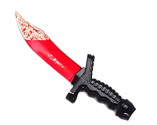 Atosa 25821 Messer Halloween, Unisex – Erwachsene, Schwarz/Rot von ATOSA