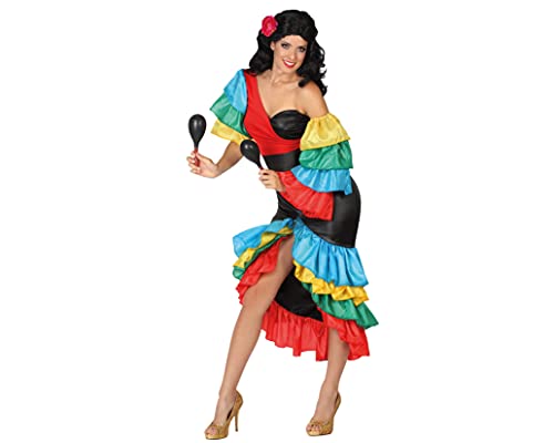 Atosa 26862 - Samba, Damenkostüm, Größe 38/40, bunt Atosa 26862 - Samba, Damenkostüm, Größe 38/40, bunt von ATOSA