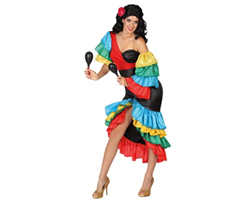 Atosa 26863 - Samba, Damenkostüm, Größe 42/44, bunt Atosa 26863 - Samba, Damenkostüm, Größe 42/44, bunt von ATOSA