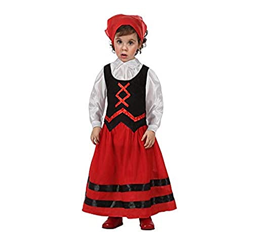 Atosa-32141 Atosa-32141-Kostüm für Mädchen, Baby-Mädchen, Rot, 6-12 Monate (32141) von ATOSA