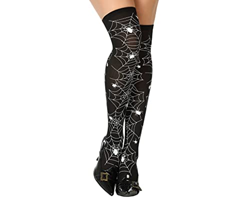 Atosa 33667 Strumpfhose Halloween Nacht, Schwarz, Universal Adulto von ATOSA
