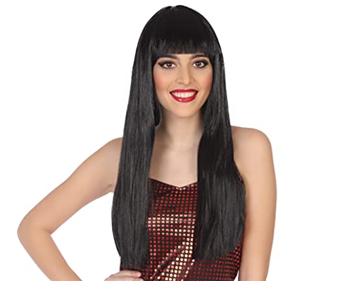 Atosa 39806 Halloween Perücke, Unisex – Erwachsene, Schwarz, 60 cm Atosa 39806 Halloween Perücke, Unisex – Erwachsene, Schwarz, 60 cm von ATOSA