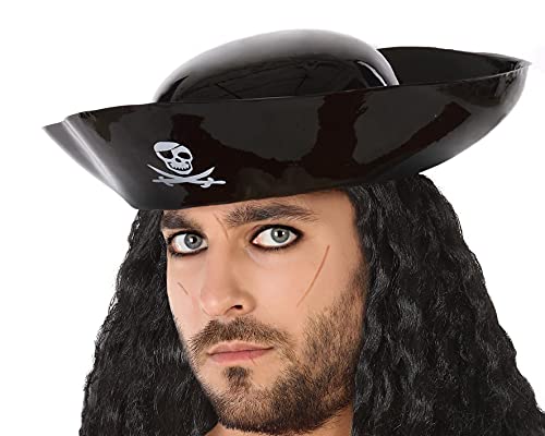 Atosa-50430 Piratenhut schwarz (50430 von ATOSA