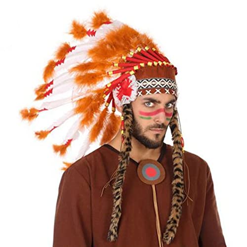 Atosa 56737 Indianer Federschmuck, Mehrfarbig, Unisex – Erwachsene Atosa 56737 Indianer Federschmuck, Mehrfarbig, Unisex – Erwachsene von ATOSA