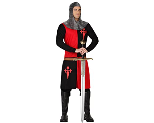 Atosa 57563 Knight Man Karnevalskostüm, Unisex – Erwachsene, Mehrfarbig, XL Atosa 57563 Knight Man Karnevalskostüm, Unisex – Erwachsene, Mehrfarbig, XL von ATOSA