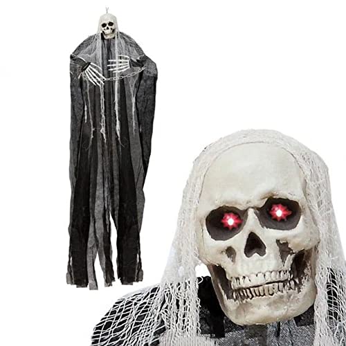 Atosa 57787 Deko Skelett, Unisex – Erwachsene, Grau, 170 x 150 cm von ATOSA