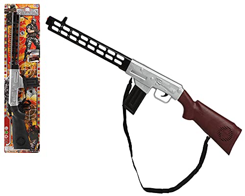 Atosa 62704 Gangster Maschinengewehr Verschiedene, 76 x 15 cm, Unisex, Erwachsene, Farben gemischt, 76X15 cm Atosa 62704 Gangster Maschinengewehr Verschiedene, 76 x 15 cm, Unisex, Erwachsene, Farben gemischt, 76X15 cm von ATOSA