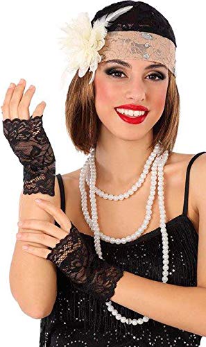 Atosa Set aus Mütze und Handschuhen in Schwarz für eleganten Charakter von ATOSA