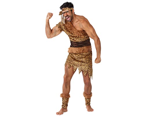 Atosa Cavernicola Kostüm für Herren, Erwachsene, Neandertaler, XS Atosa Cavernicola Kostüm für Herren, Erwachsene, Neandertaler, XS von ATOSA