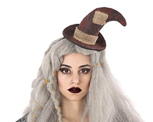 Atosa Haarreif Hut braun Halloween Damen Erwachsene Atosa Haarreif Hut braun Halloween Damen Erwachsene von ATOSA