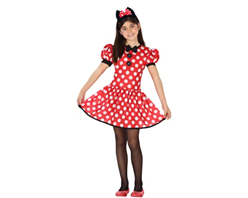 Atosa Micky 26948 Verkleidung Maus, Größe 10-12 Jahre, Mädchen, Mehrfarbig Atosa Micky 26948 Verkleidung Maus, Größe 10-12 Jahre, Mädchen, Mehrfarbig von ATOSA