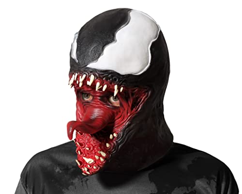 Atosa Schwarze und rote Maske mit weißen Zähnen und Augen für Alien-Bösewicht Atosa Schwarze und rote Maske mit weißen Zähnen und Augen für Alien-Bösewicht von ATOSA