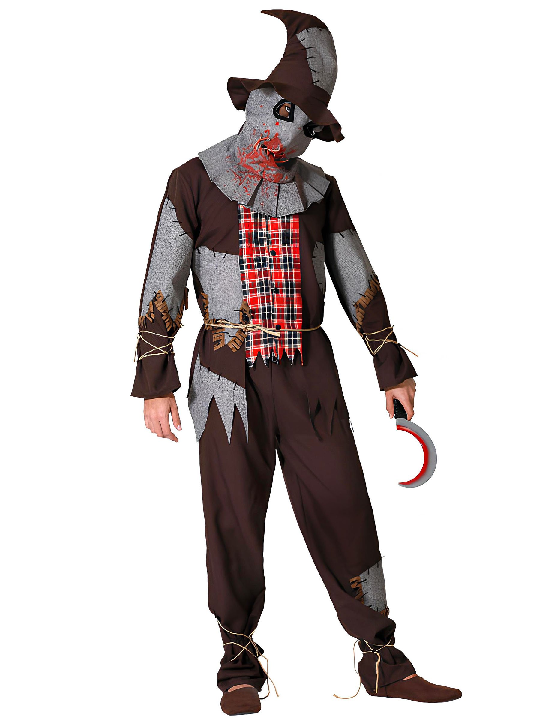 Blutige Horror Vogelscheuche Kostüm für Erwachsene Blutige Horror Vogelscheuche Kostüm für Erwachsene von ATOSA