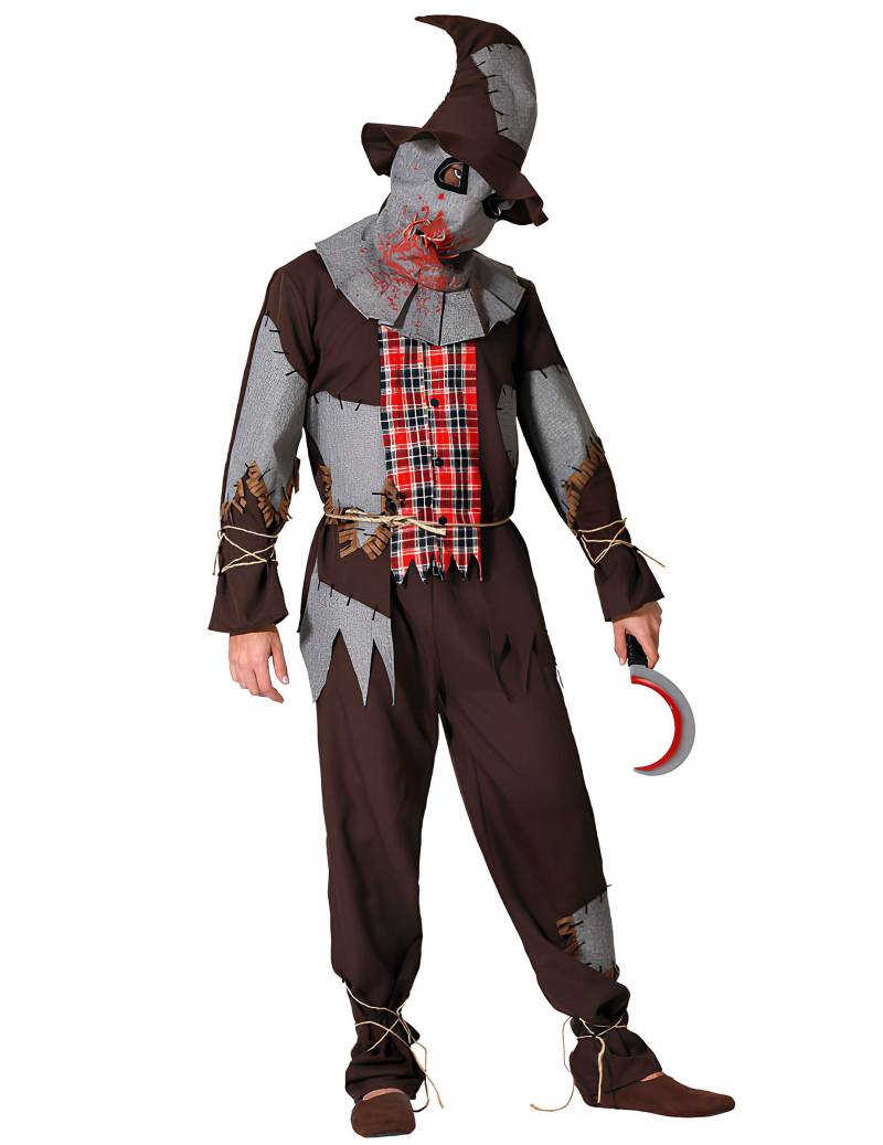 Blutige Horror Vogelscheuche Kostüm für Erwachsene Blutige Horror Vogelscheuche Kostüm für Erwachsene von ATOSA