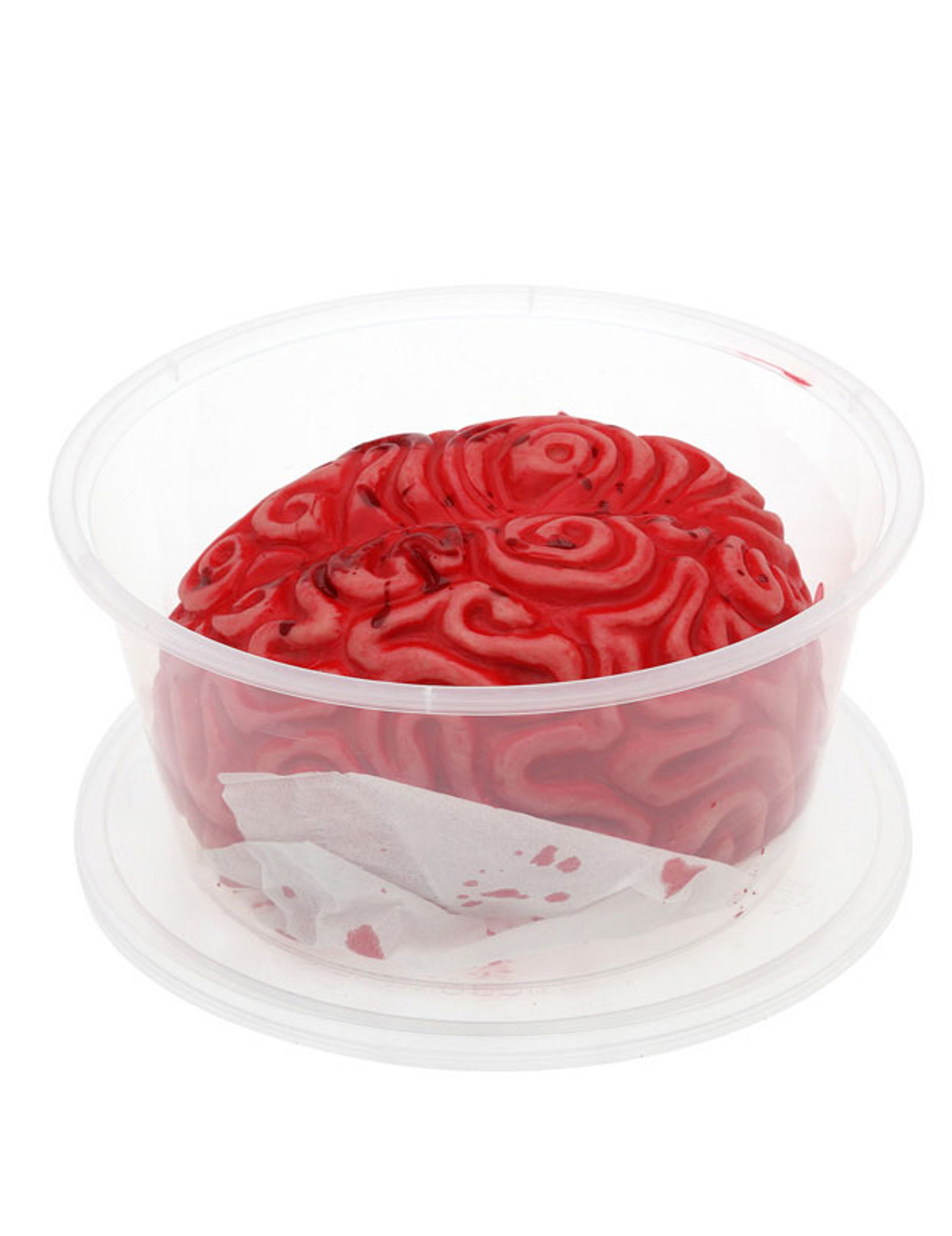 Gehirn in Schale Halloween-Deko rot 16x7cm Gehirn in Schale Halloween-Deko rot 16x7cm von ATOSA