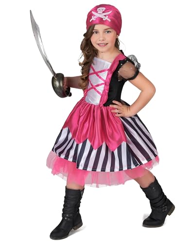 Generique - Rosa Piratenkostüm für Mädchen - Rosa, Pink Generique - Rosa Piratenkostüm für Mädchen - Rosa, Pink von ATOSA