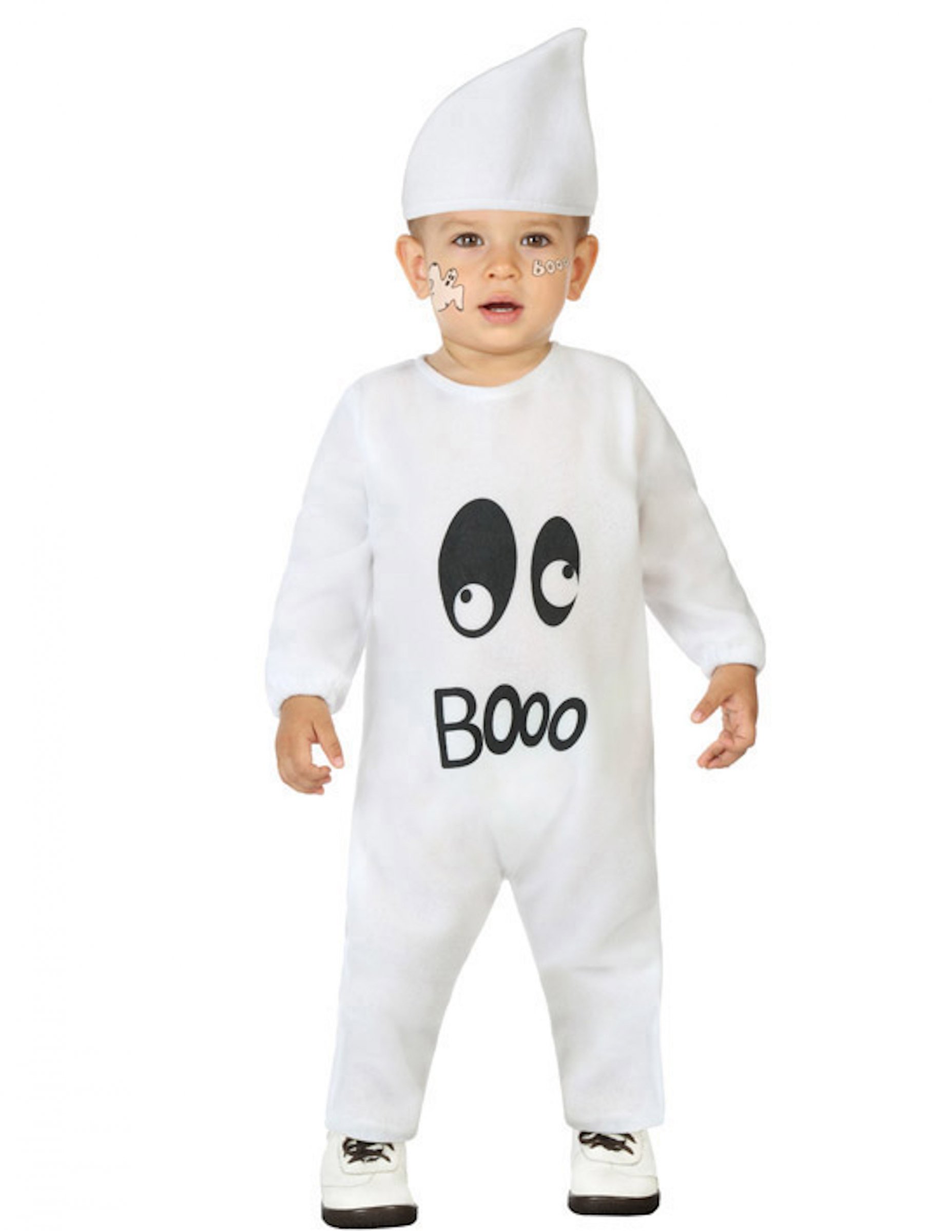 Gespenster-Kostüm für Kleinkinder Halloween-Babykostüm weiss Gespenster-Kostüm für Kleinkinder Halloween-Babykostüm weiss von ATOSA