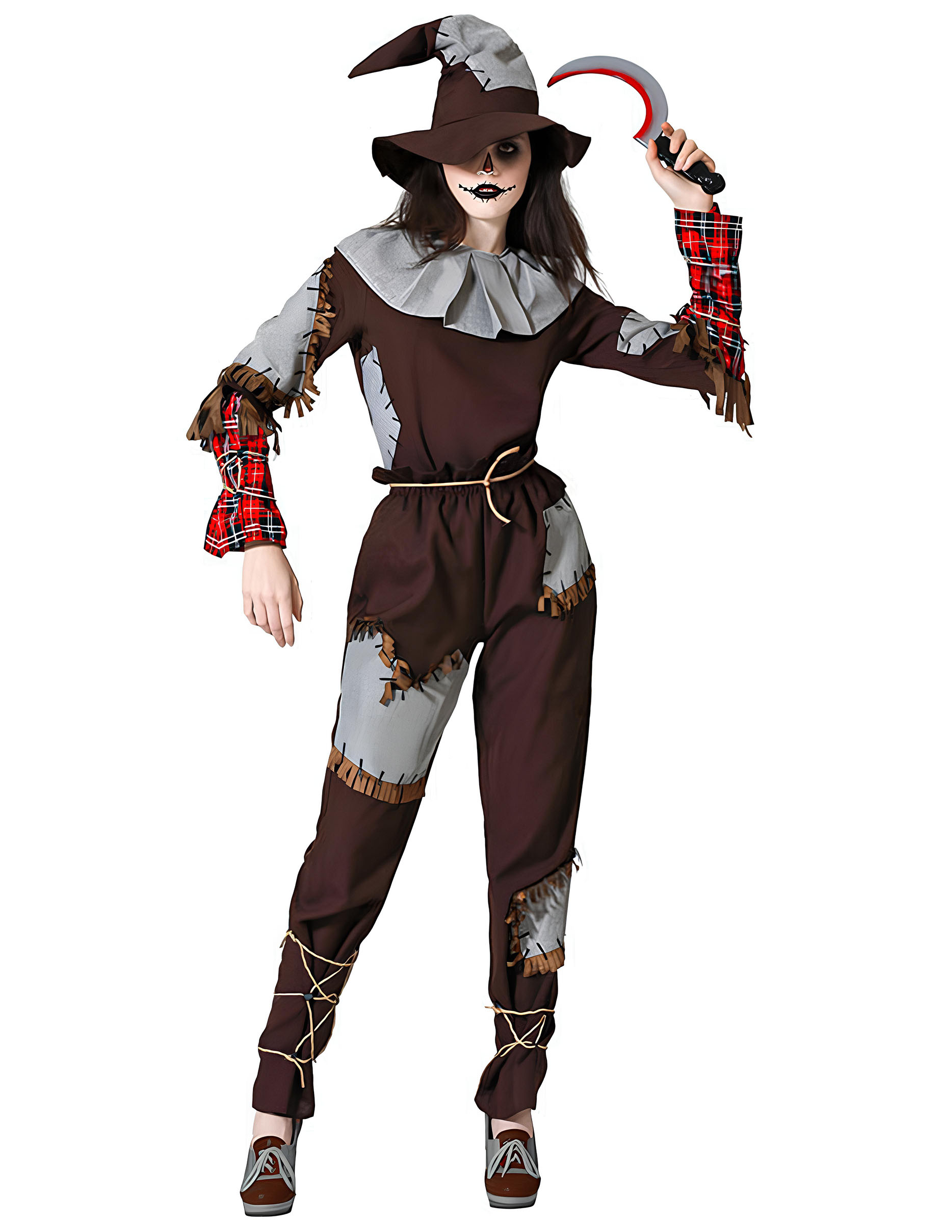 Gruseliges Vogelscheuchenkostüm Damen Gruseliges Vogelscheuchenkostüm Damen von ATOSA