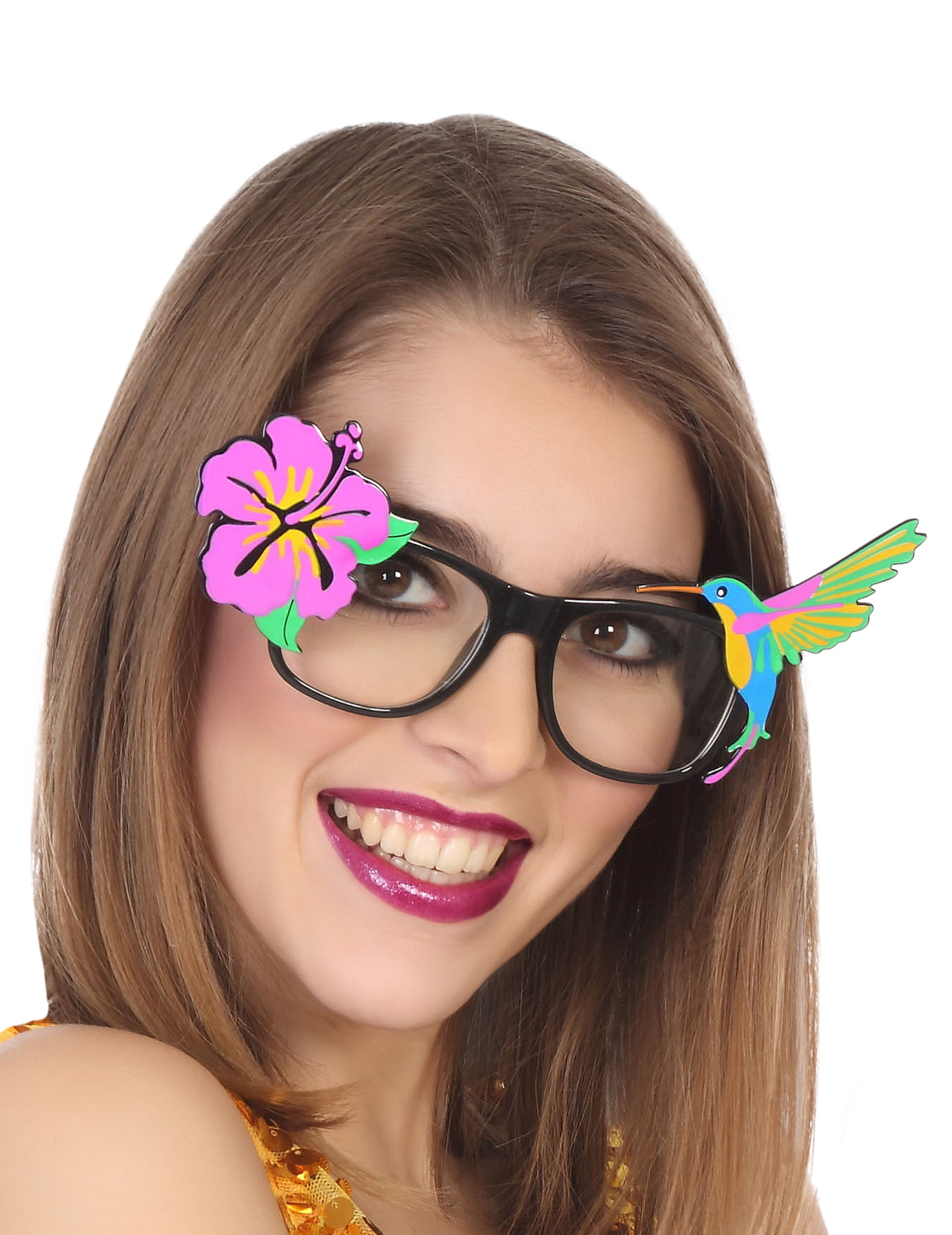 Hawaii-Brille für Erwachsene bunt Hawaii-Brille für Erwachsene bunt von ATOSA