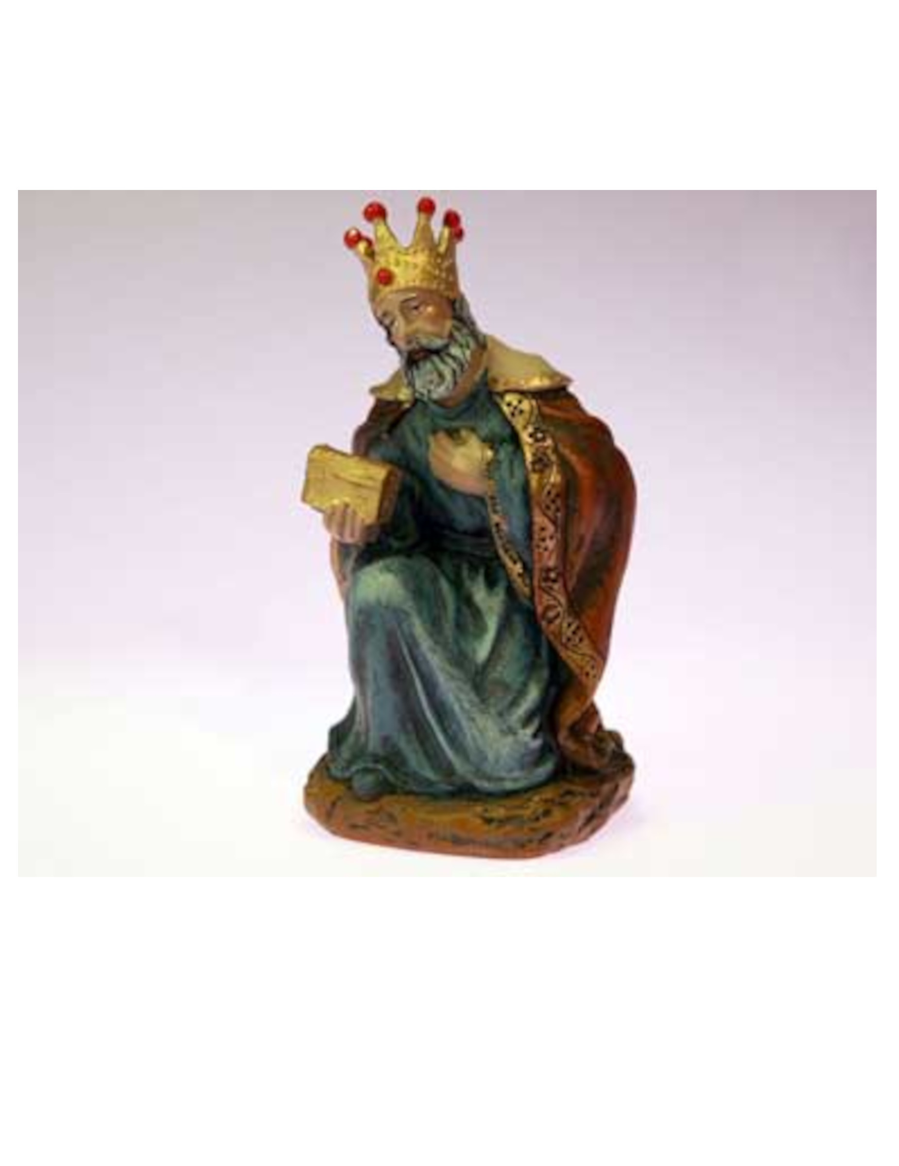 Heiliger König Melchior Dekofigur aus Harz bunt 14 x 8 cm Heiliger König Melchior Dekofigur aus Harz bunt 14 x 8 cm von ATOSA