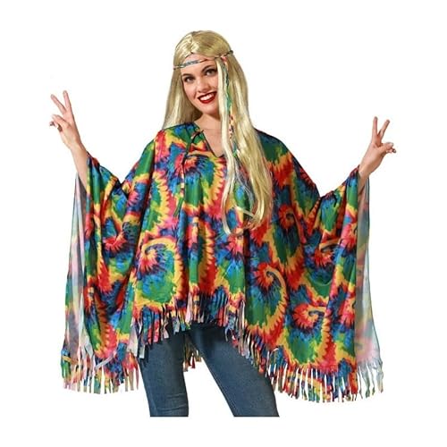 Hippie Poncho für Erwachsene Hippie Poncho für Erwachsene von ATOSA
