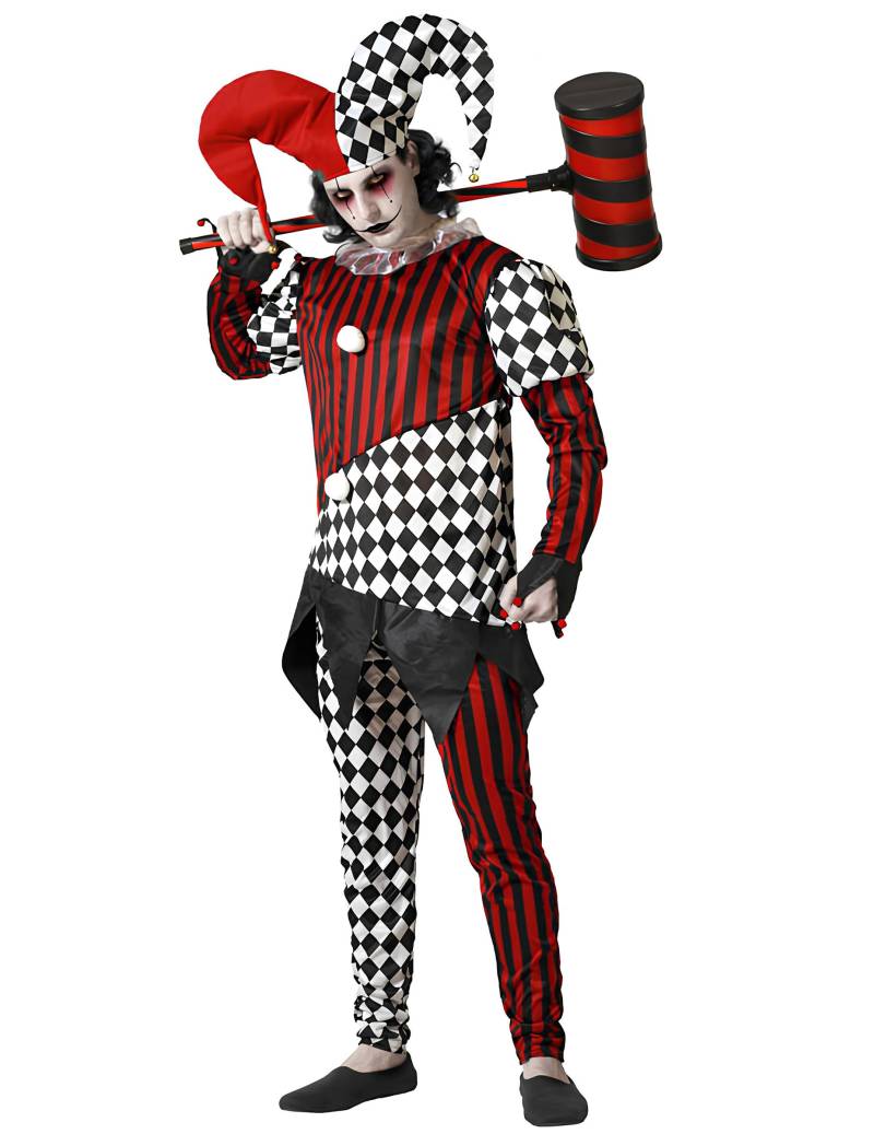 Horrorclown Harlekin für Herren von ATOSA