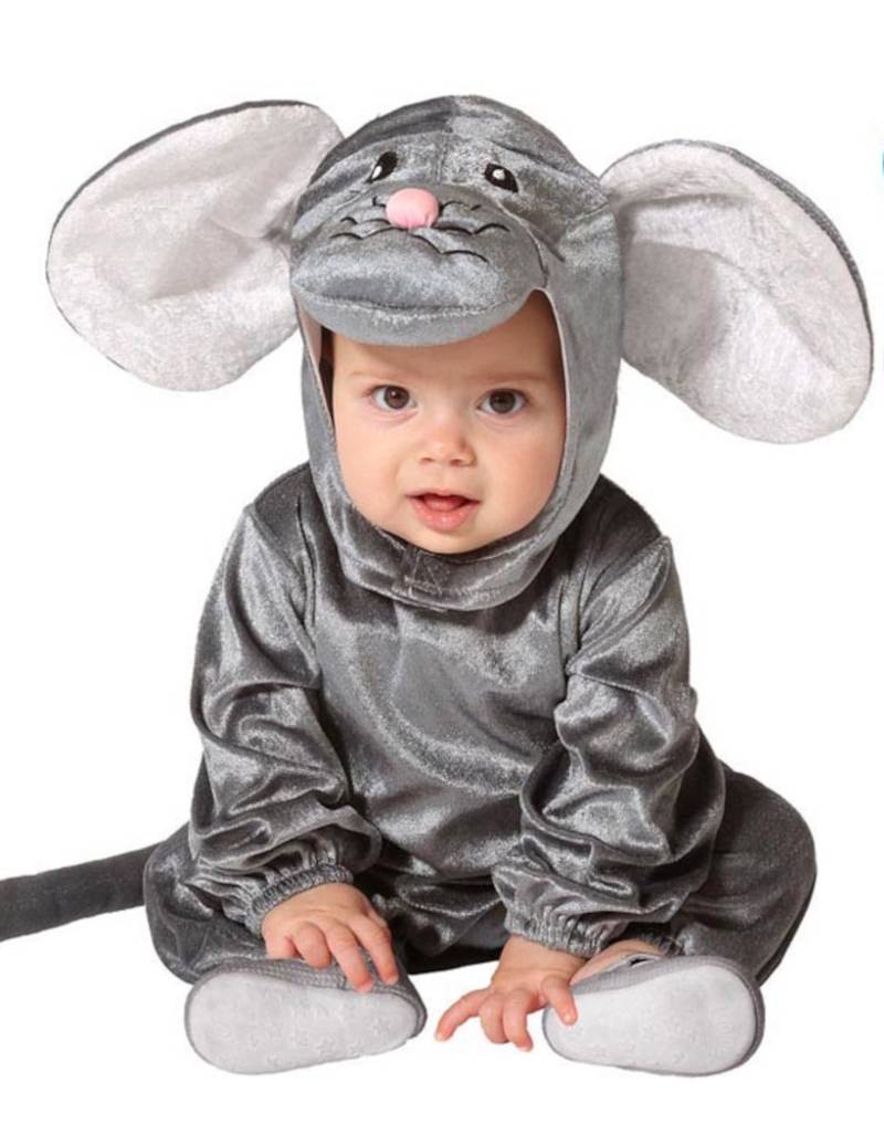 Kleine Maus Kostüm für Babies Grau Kleine Maus Kostüm für Babies Grau von ATOSA