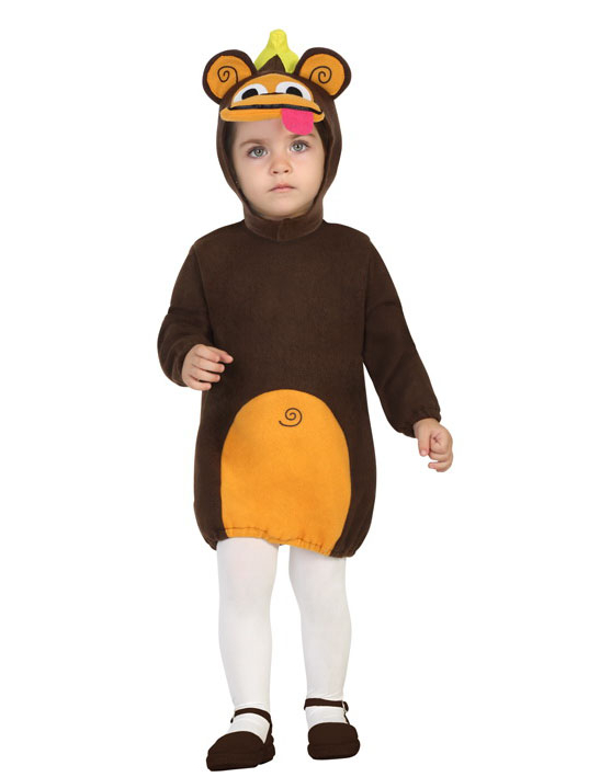 Lustiger Affe Babykostüm Tierkostüm braun Lustiger Affe Babykostüm Tierkostüm braun von ATOSA