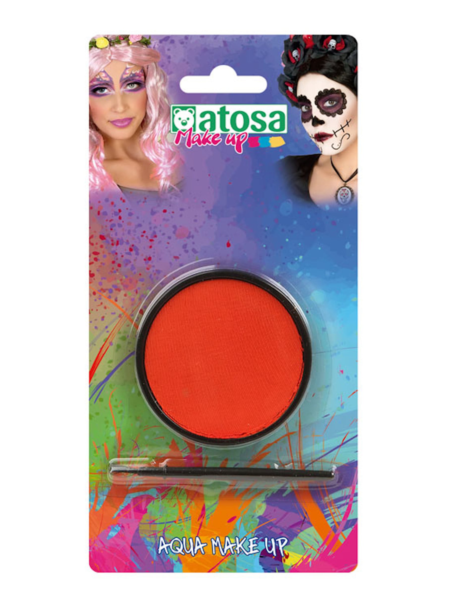 Make-up auf Wasserbasis 2-teilig orangefarben 12 g Make-up auf Wasserbasis 2-teilig orangefarben 12 g von ATOSA