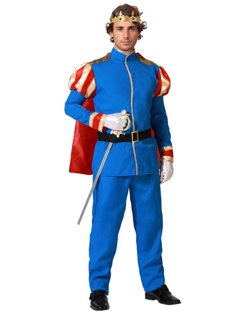 Prinz Kostüm Erwachsene royalblau Prinz Kostüm Erwachsene royalblau von ATOSA