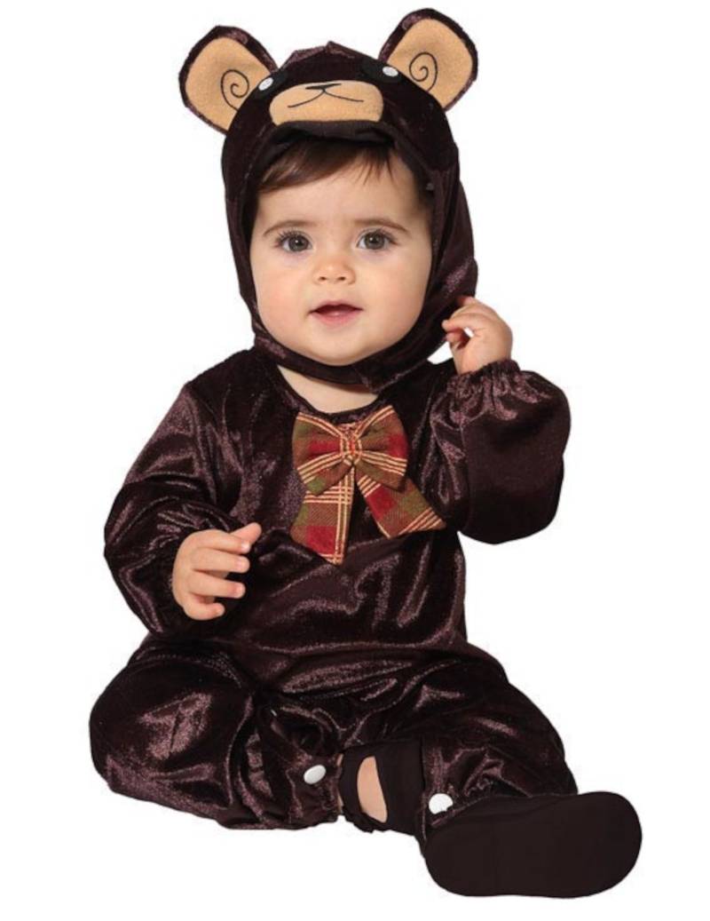 Teddybärkostüm für Babys braun-beigefarben Teddybärkostüm für Babys braun-beigefarben von ATOSA